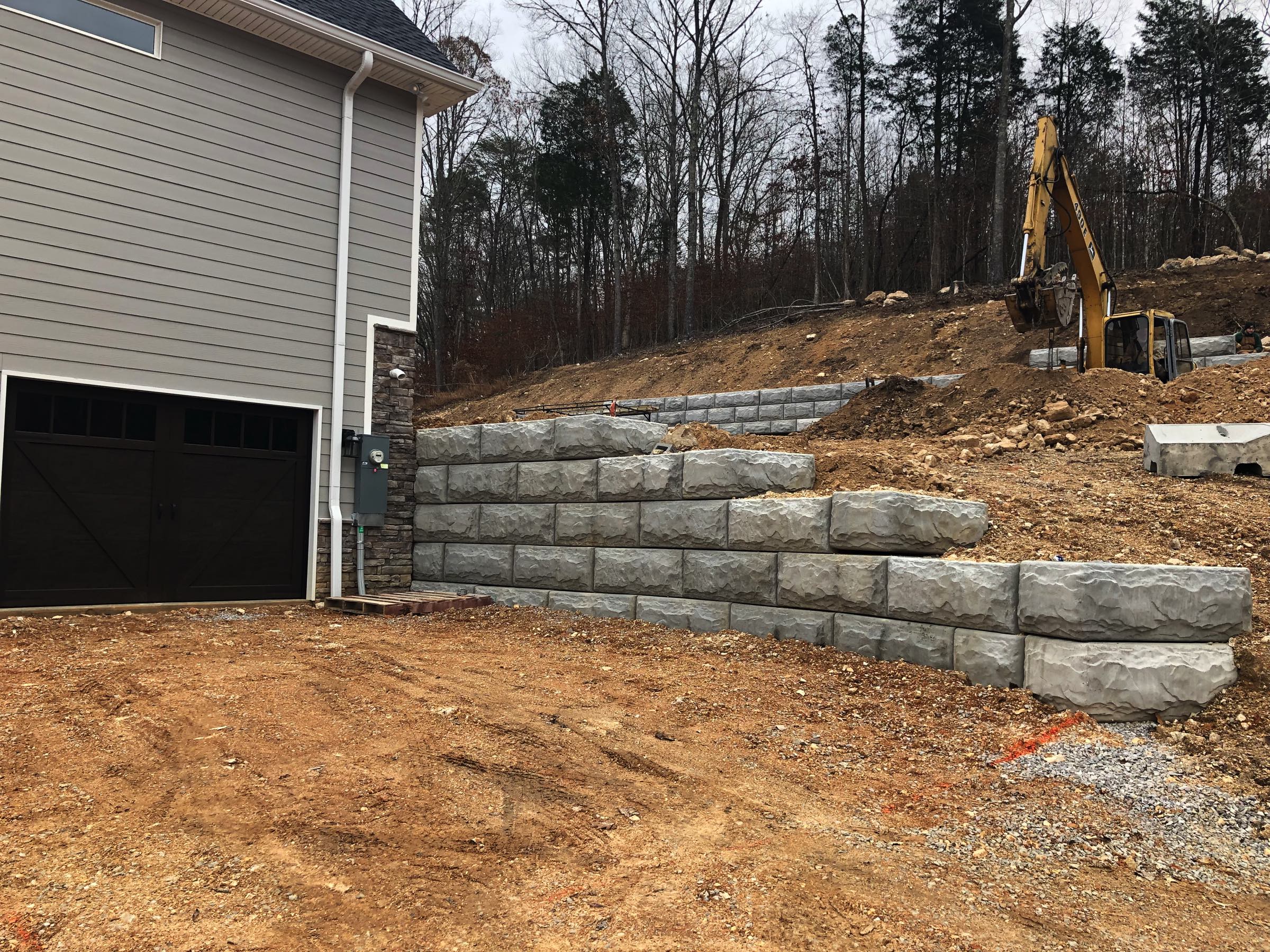 Residential Photos Stone Strong Retaining Walls