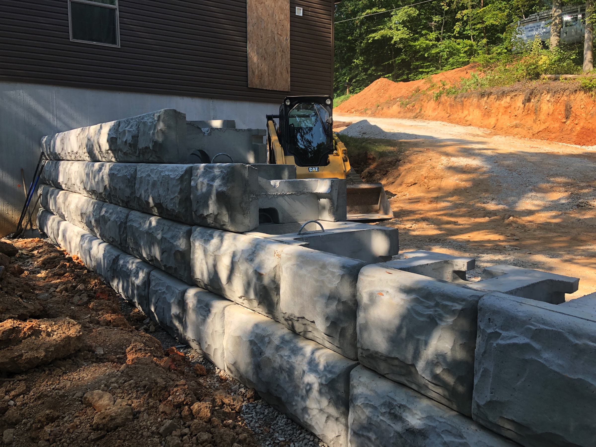 Residential Photos Stone Strong Retaining Walls